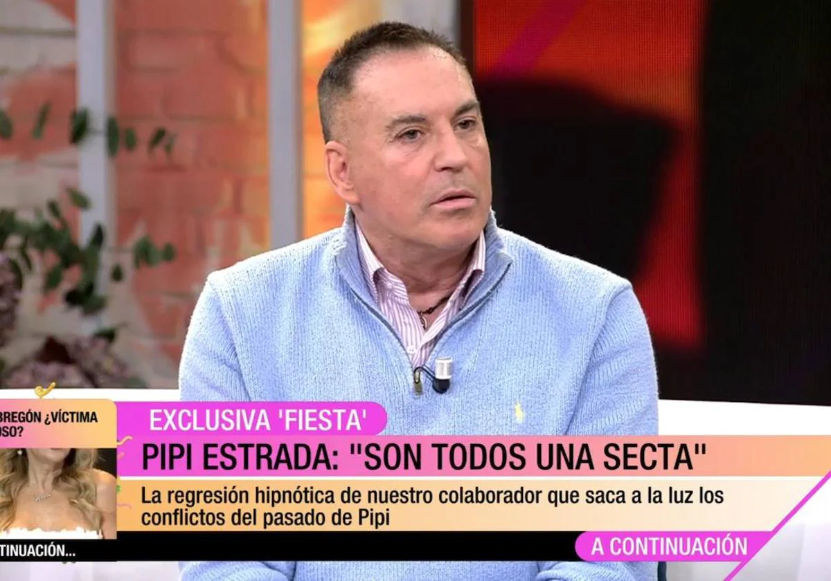 Las palabras de Pipi Estrada al someterse a una sesión de hipnosis El